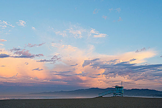 海滩小屋,威尼斯海滩,加利福尼亚,美国