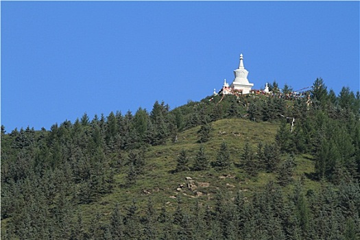 风景,五台山,中国