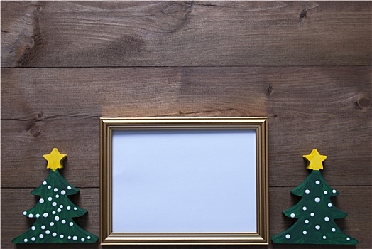 画框,圣诞树,留白
