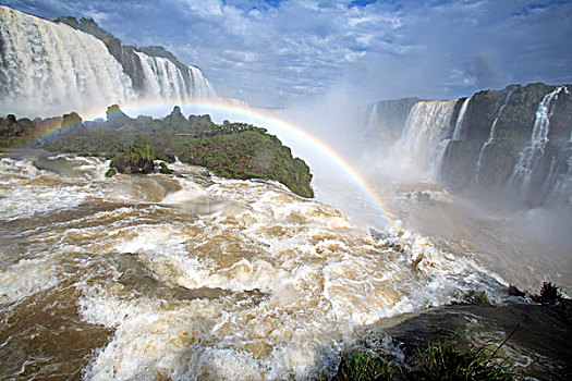 伊瓜苏瀑布,伊瓜苏国家公园,巴西,南美