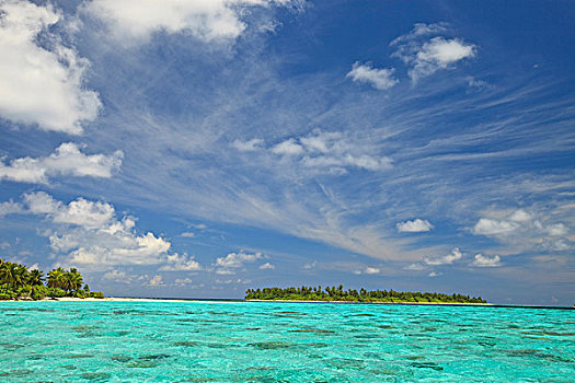 岛屿,北方,环礁,南方,马尔代夫,印度洋