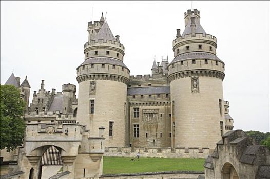 法国,城堡