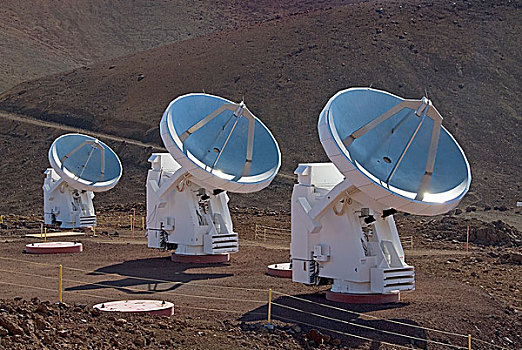 望远镜,莫纳克亚,夏威夷大岛,夏威夷,美国,北美