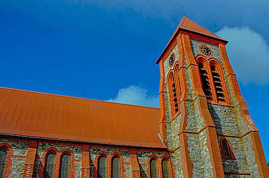 福克兰群岛首都斯坦利教堂