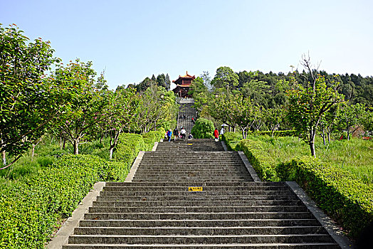 中国四川南充阆中滕王阁,teng,wang,tower,langzhong,nanchong,sichuan,china