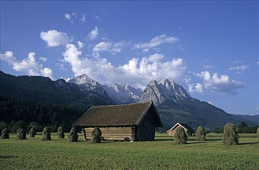 楚格峰,山,上巴伐利亚,德国