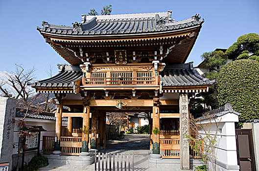 佛教寺廟,大門