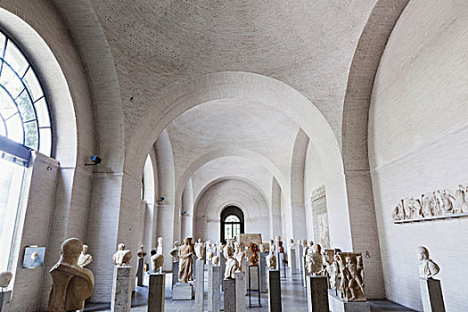 德国,巴伐利亚,慕尼黑,古代雕塑展览馆,博物馆,内景