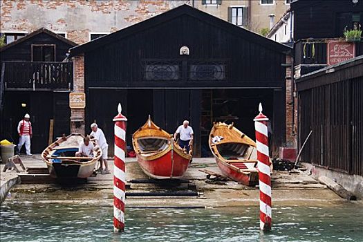 船,修理店,威尼斯,意大利