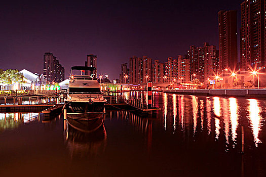 上海苏州河夜景