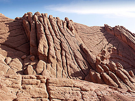 岩石构造,猴子,手指,大阿特拉斯山,山脉,摩洛哥,北非,非洲