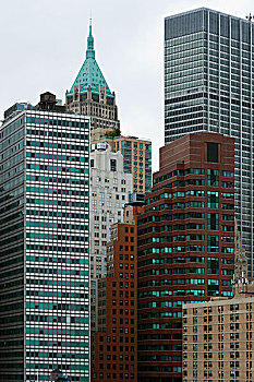 建筑,华尔街,曼哈顿,纽约,美国