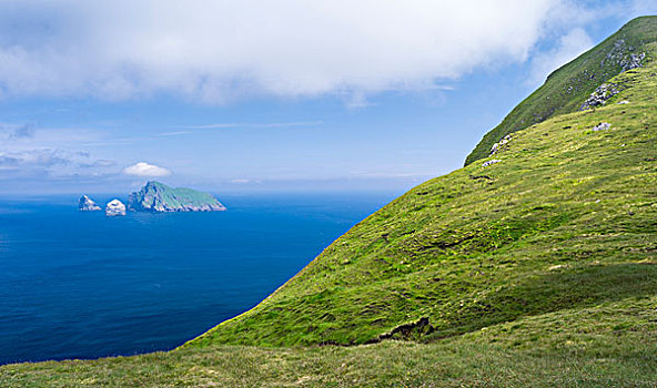 岛屿,群岛,苏格兰,风景,大幅,尺寸