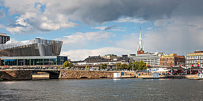 城市,边缘,斯德哥尔摩,瑞典