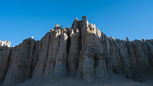 中国西藏阿里地区札达县霞义沟土林景区