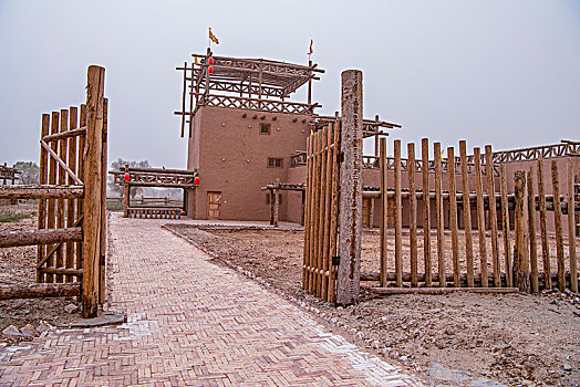 新疆,土木建筑,大门