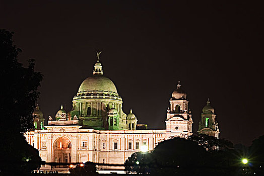 博物馆,维多利亚,纪念,加尔各答,西孟加拉,印度