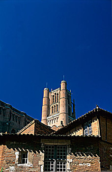 钟楼,13世纪,阿尔比,法国
