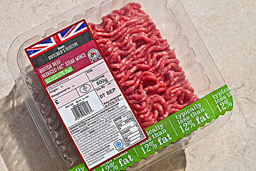 包装,英国,牛肉馅