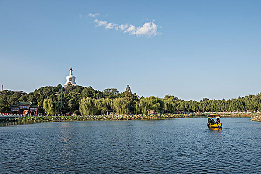 夏日北海公园