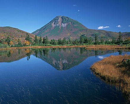 山,三个,沼泽