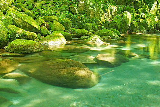 峡谷,熊本,日本