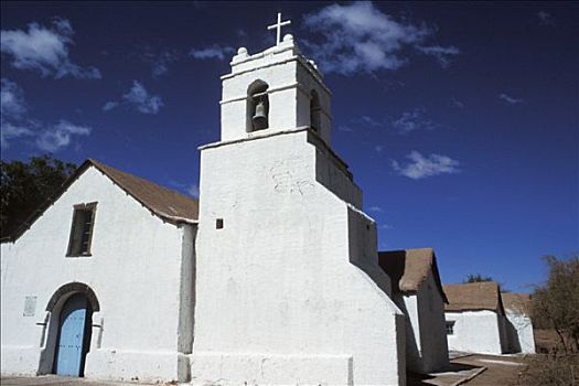 智利,阿塔卡马沙漠,教堂