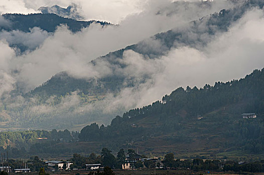 山谷,布姆唐,地区,不丹