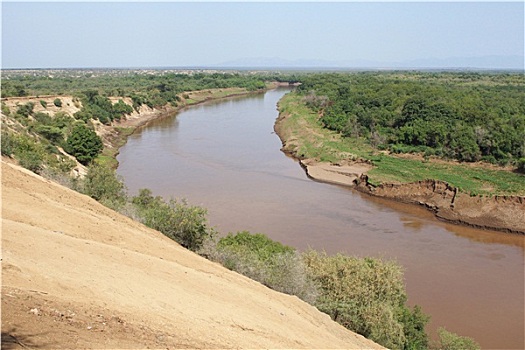 奥莫河,埃塞俄比亚,非洲