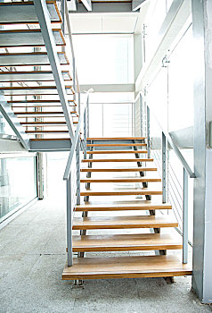 奢华,楼梯,现代建筑