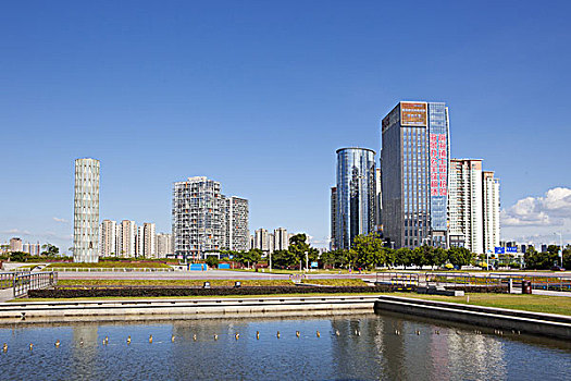 深圳市宝安区中心区景观