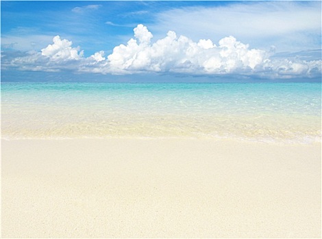 沙子,海滩,安达曼海