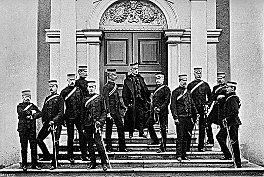 陆军元帅,总部,爱尔兰,1896年
