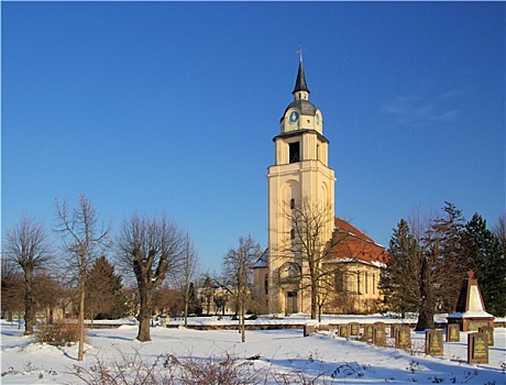 教会,冬天,教堂