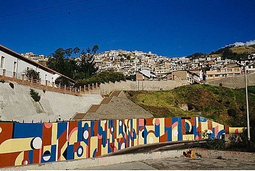 城市,基多,厄瓜多尔