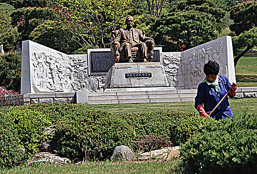 韩国,墓地