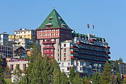 皇宫酒店,豪华酒店,恩格达恩,瑞士,欧洲