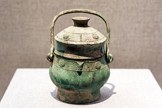 西周登铜卣,河南省洛阳博物馆馆藏文物
