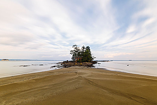 岛屿,海岸,石川,日本