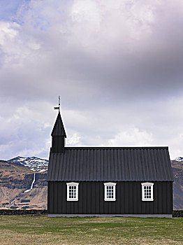 教堂,乡村,土地
