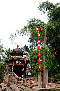 重庆江津千年古镇----中山镇的大佛寺院