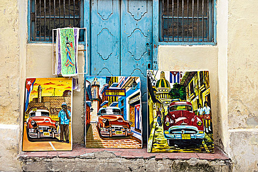 古巴,哈瓦那,画廊