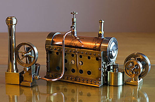 模型,蒸汽机