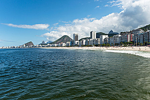 海滩,伊帕内玛,里约热内卢,巴西,南美