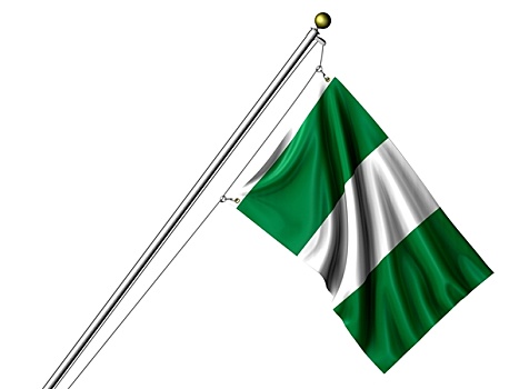 隔绝,尼日利亚,旗帜