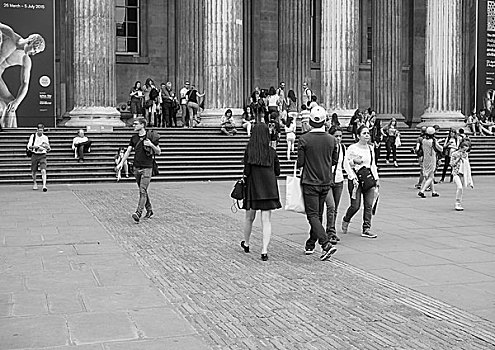 黑白,大英博物馆,伦敦