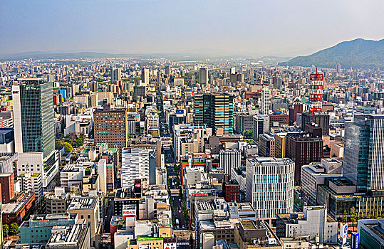 日本,北海道,札幌,全景