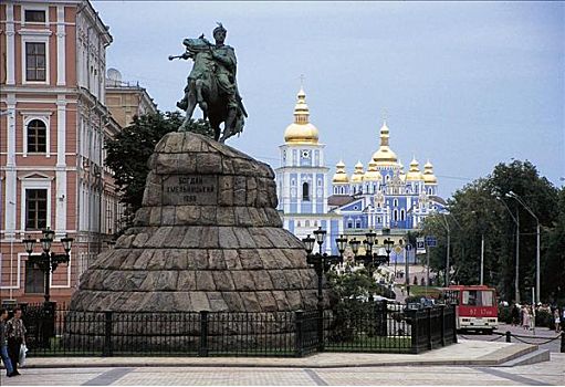 东正教,寺院,建筑,地点,基辅,乌克兰,欧洲