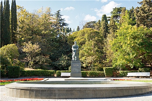 雕塑,公园,克里米亚