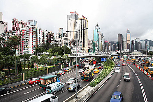 香港街头景观